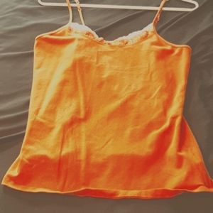 Gitano large stretch orange tank top